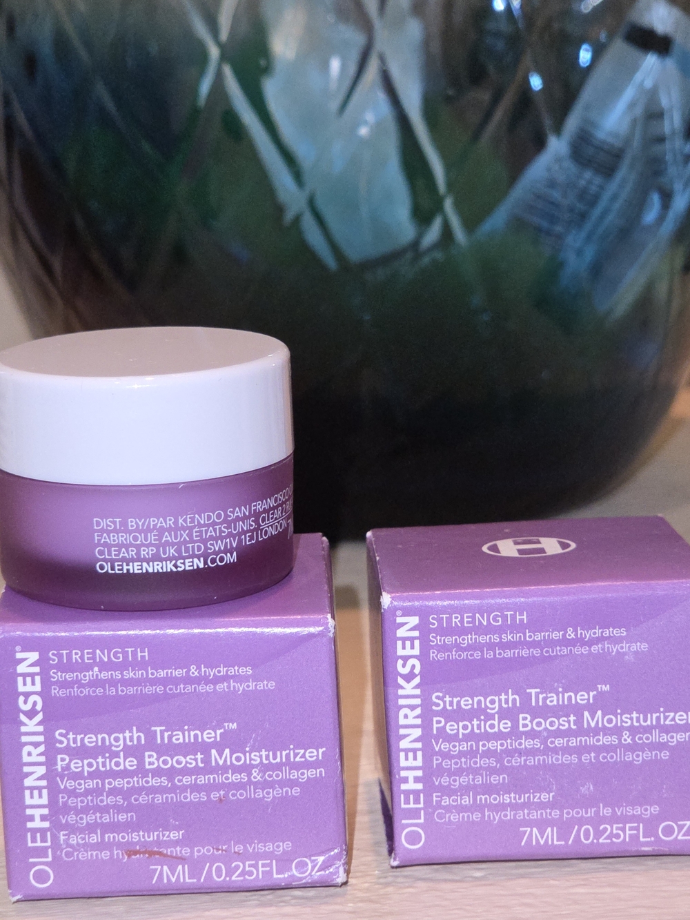 Ole Henriksen Strength Trainer Peptide Boost Moisturizer 7mL Lot of 2 New